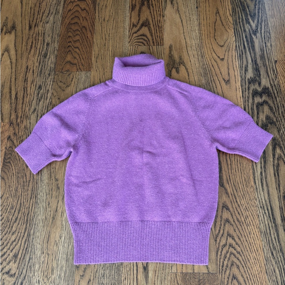 Ann Taylor Lilac Turtleneck Sweater